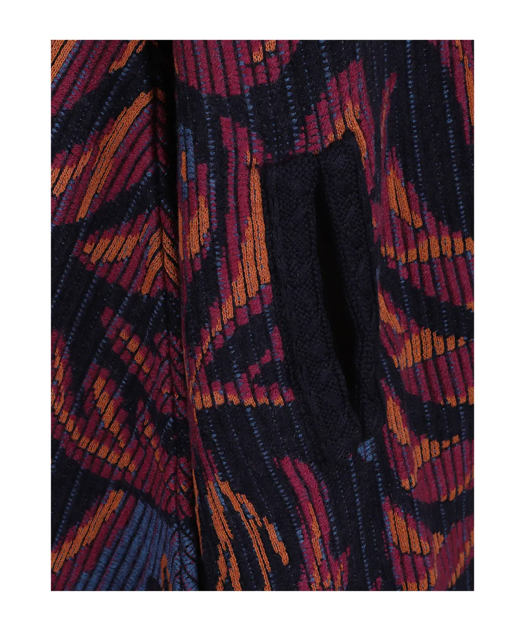 Jacquard Cape