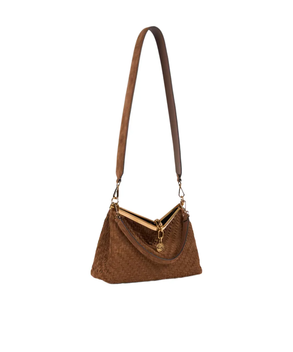 Medium Woven Vela Bag