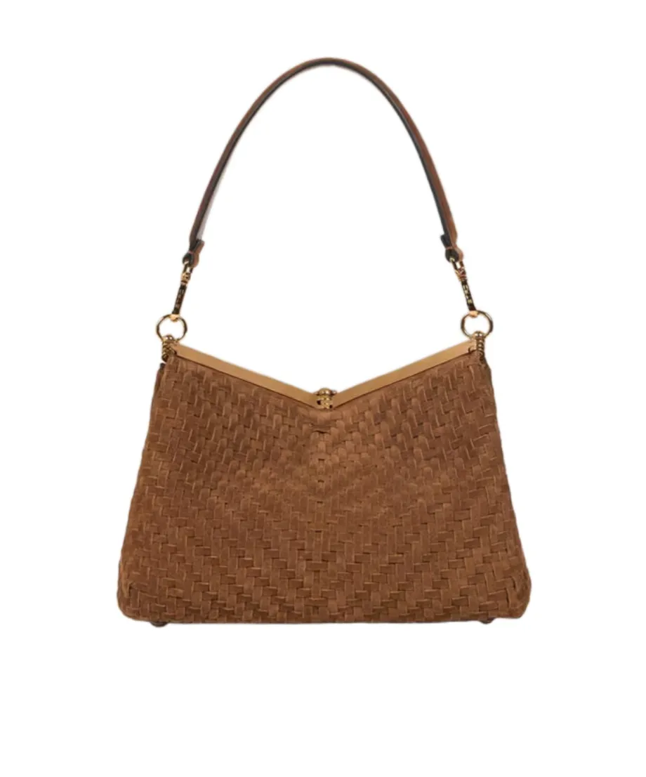 Medium Woven Vela Bag