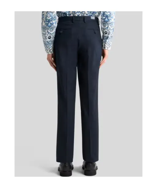 Cotton Jacquard Trousers