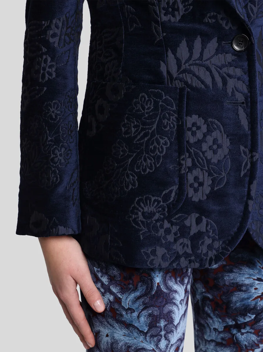 Chenille Jacquard Jacket