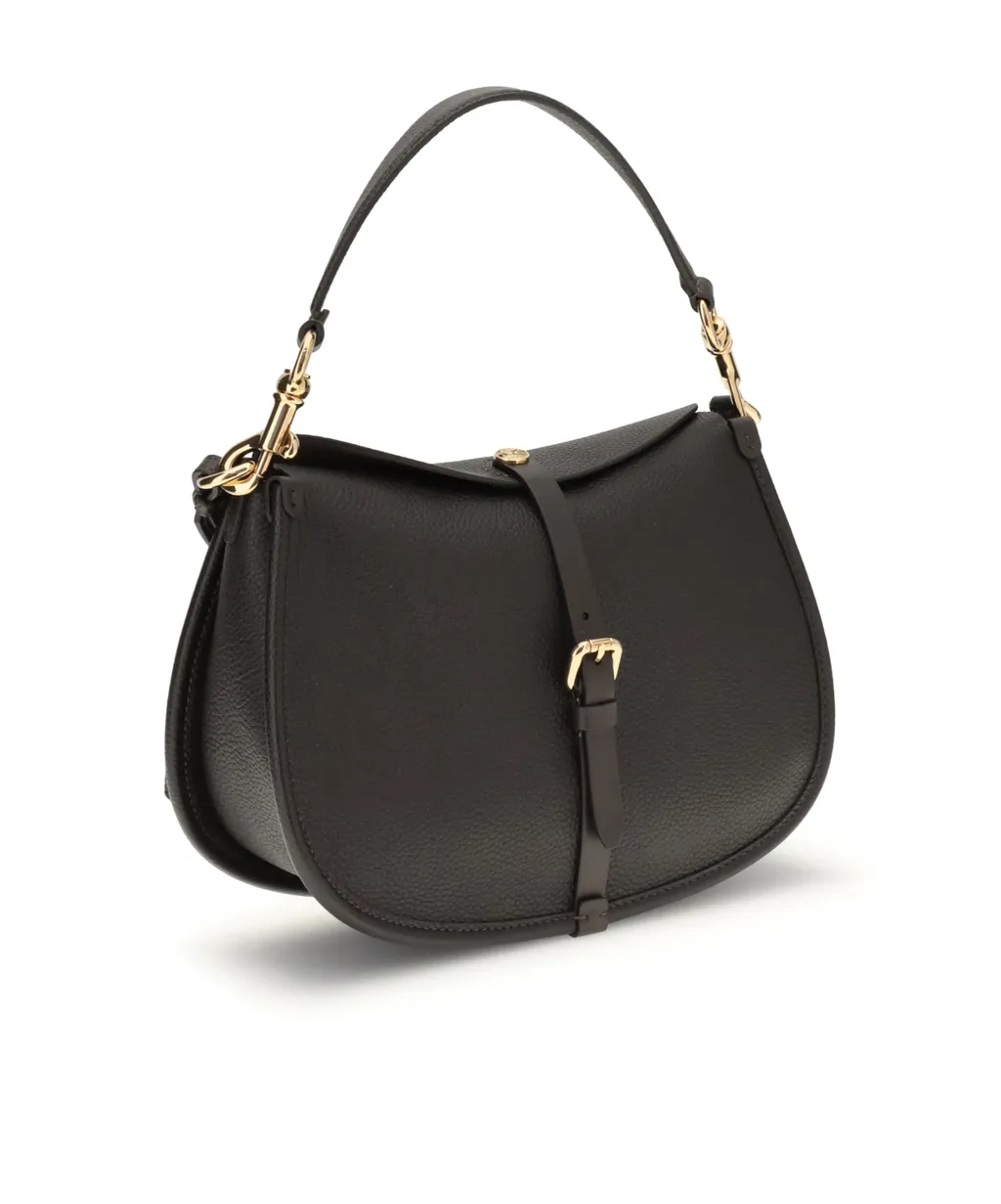 Buckle Detailed Shoulder Bag