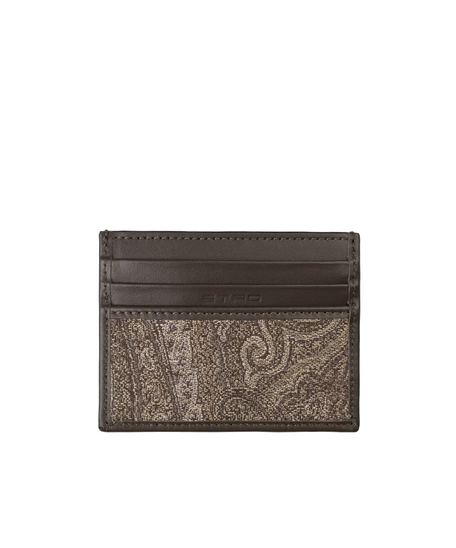 Jacquard Card Holder