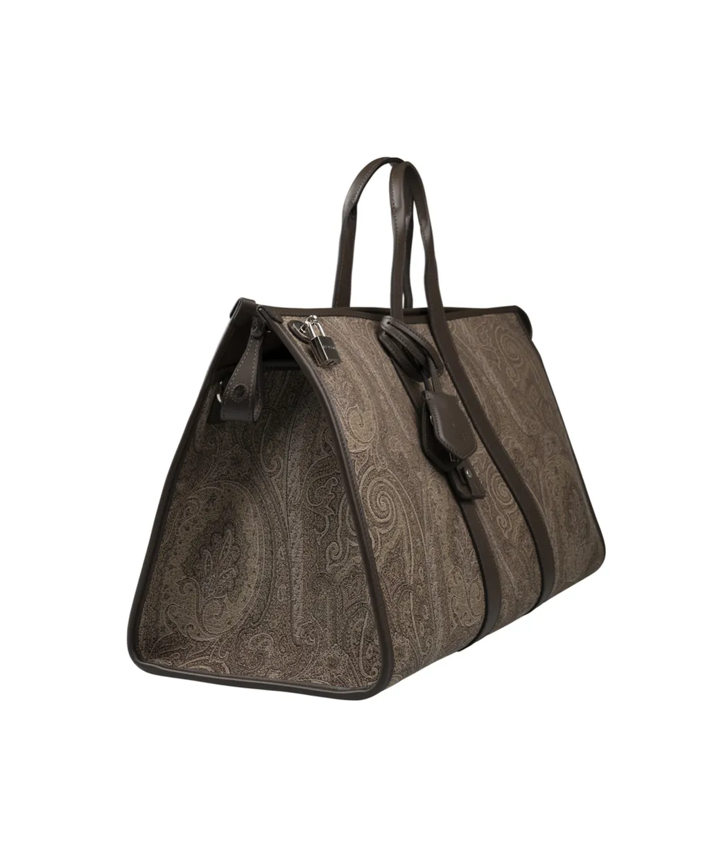 Paisley Printed Travel Bag