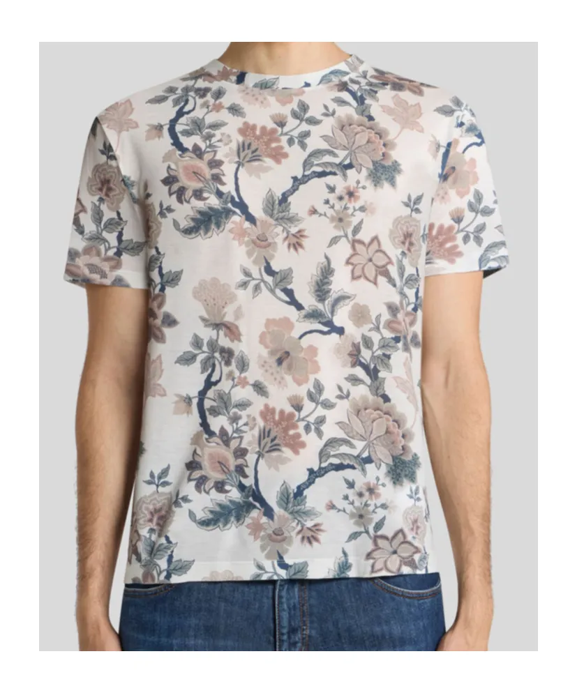 T-Shirt With Floral Print