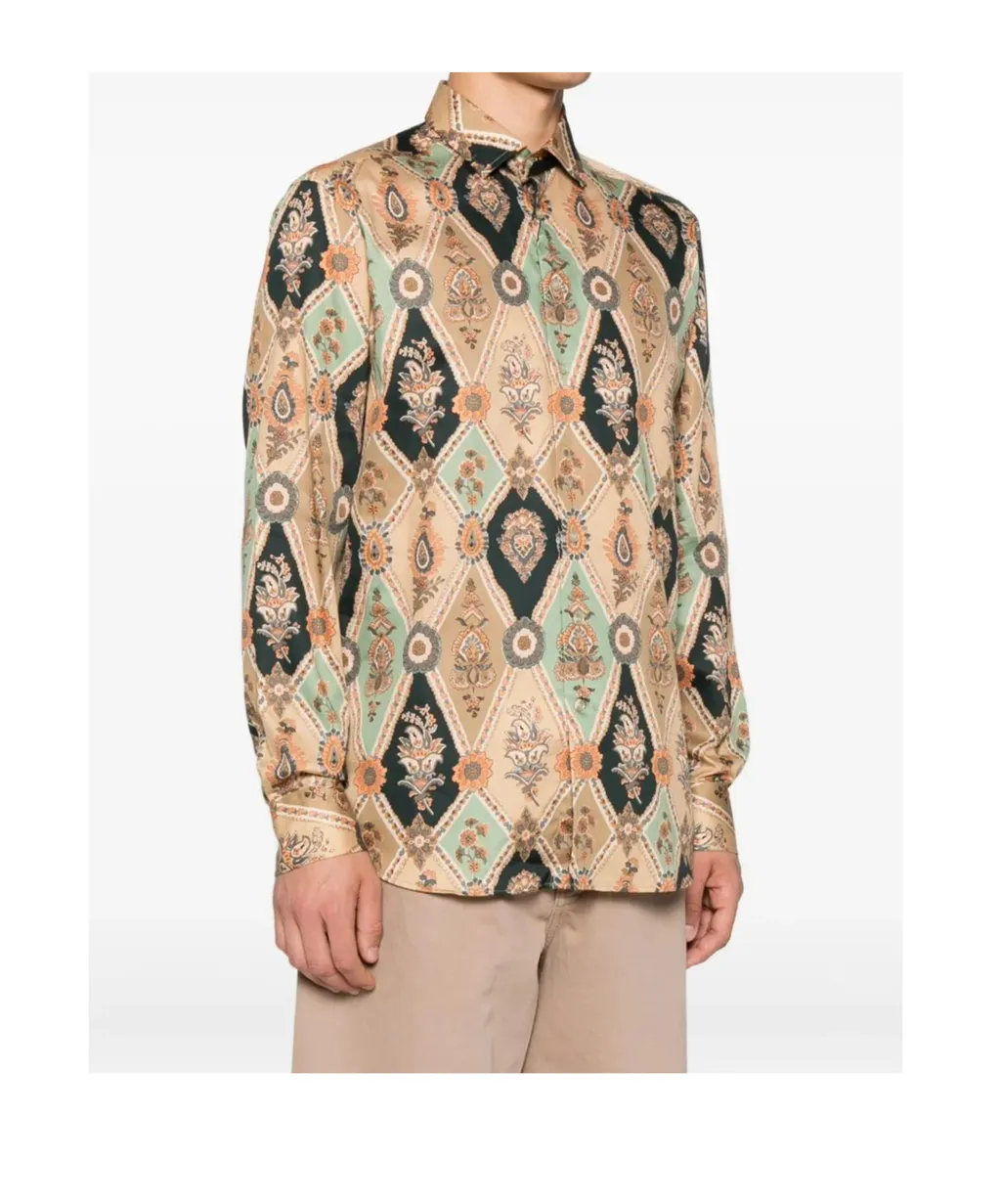 Paisley Print Shirt