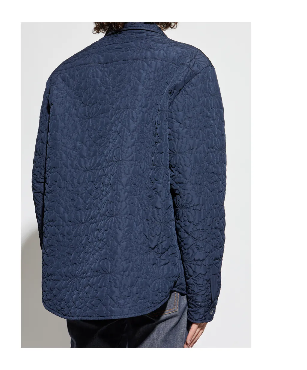 Long Sleeved Quilted Overshirt