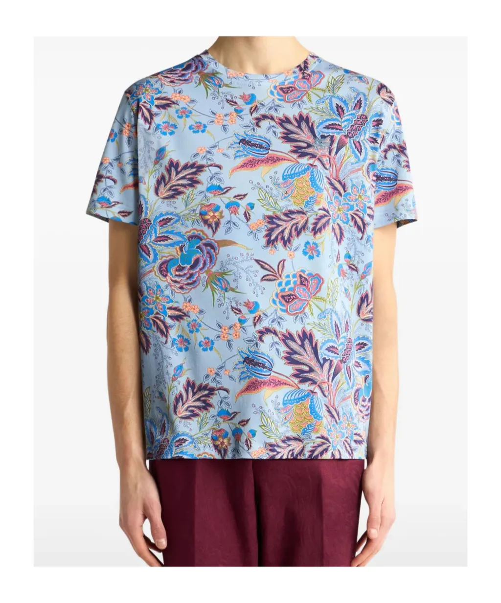 Cotton T-Shirt With Print