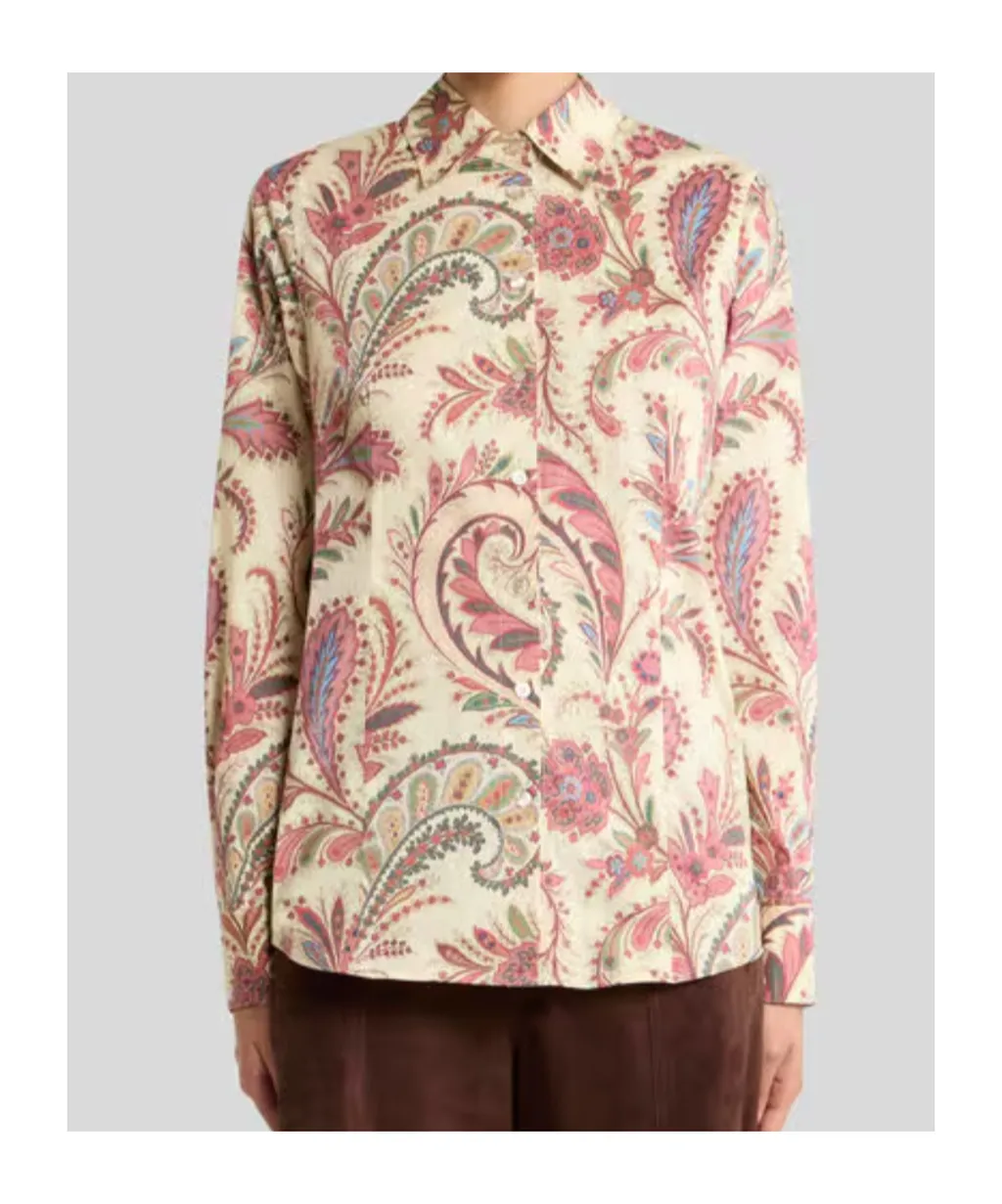 Printed Poplin Shirt
