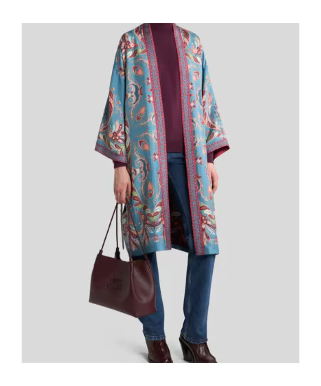 Printed Silk Kesa