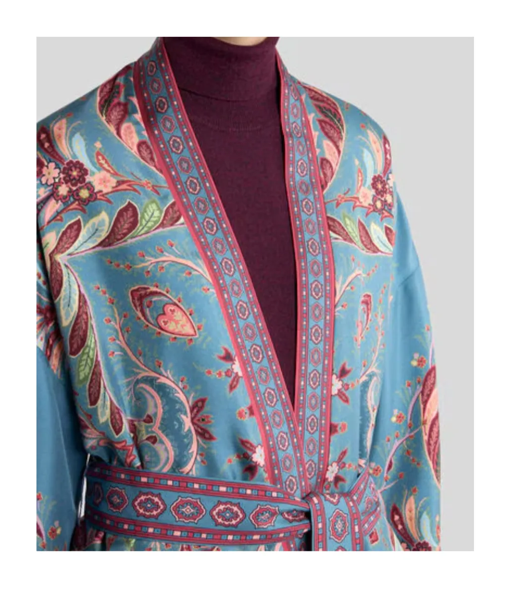 Printed Silk Kesa