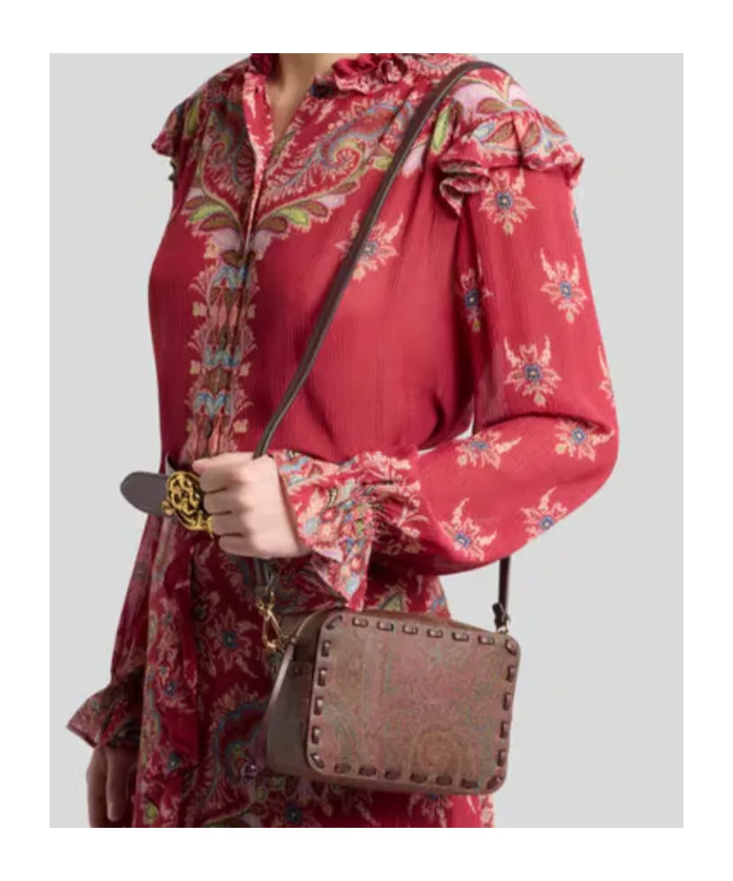 Arnica 1984 Paisley-Printed Crossbody Bag
