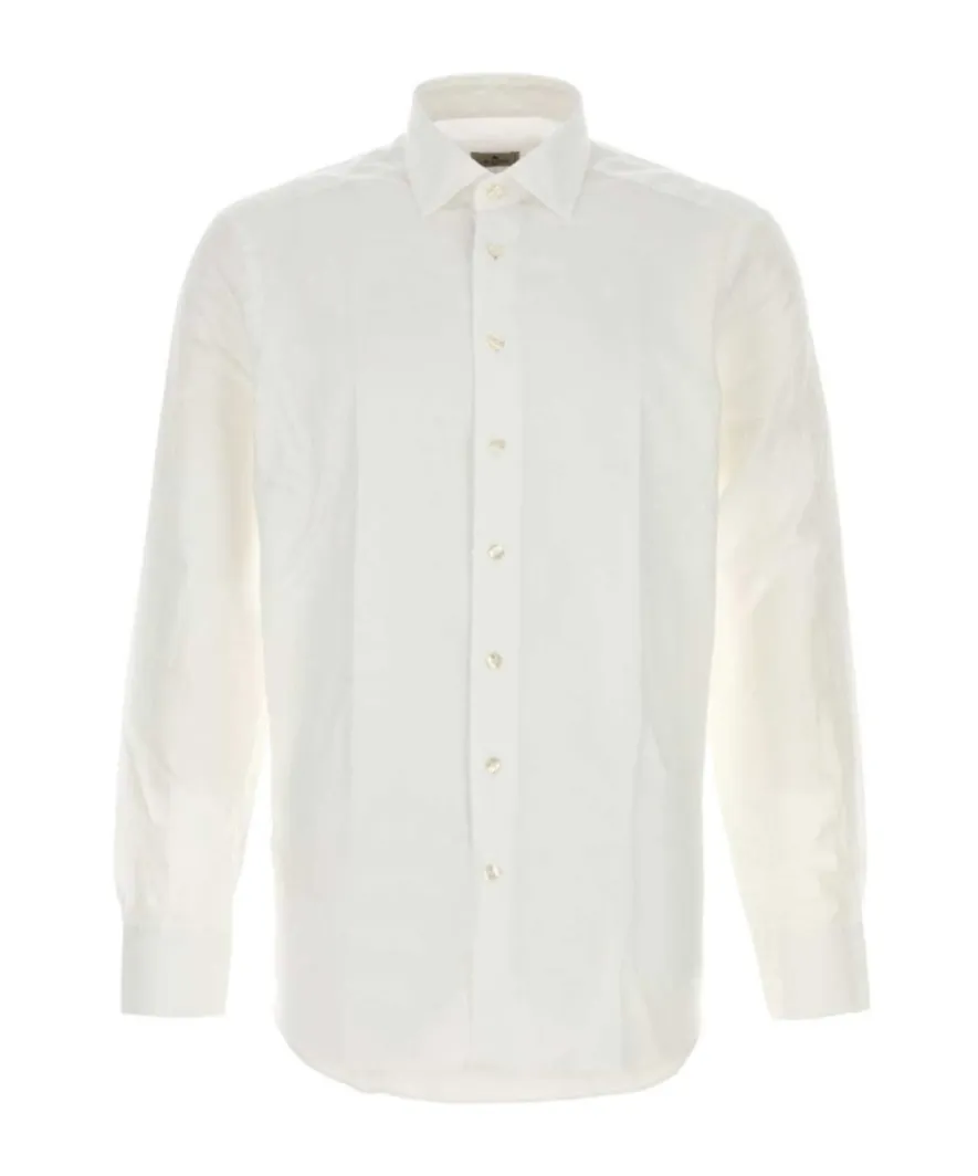Pattern-Jacquard Shirt