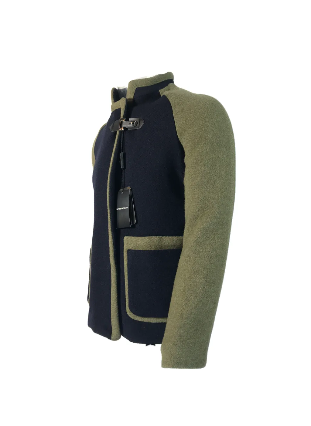 Spliced Long-Sleeved Casual Jacket