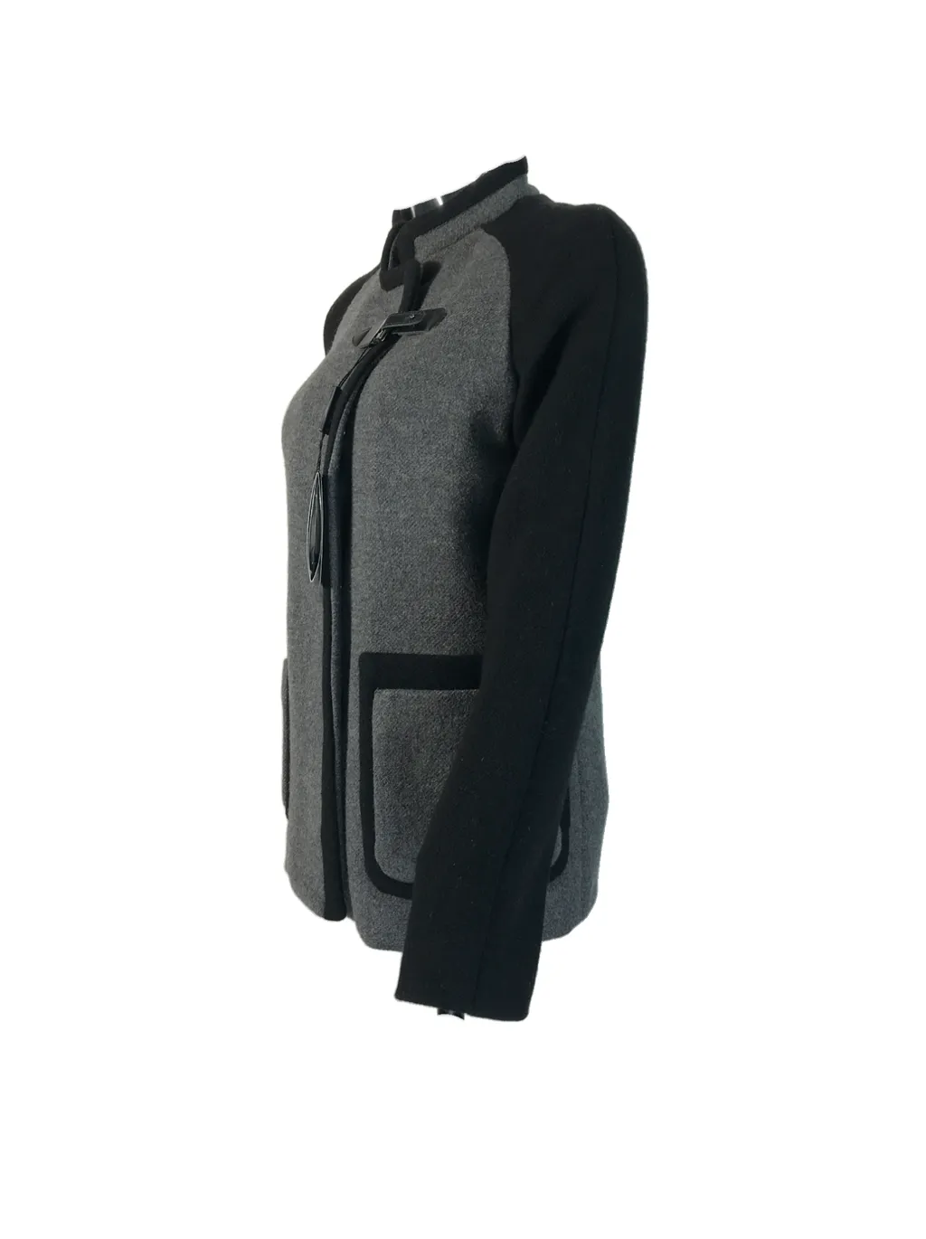 Spliced Long-Sleeved Casual Jacket