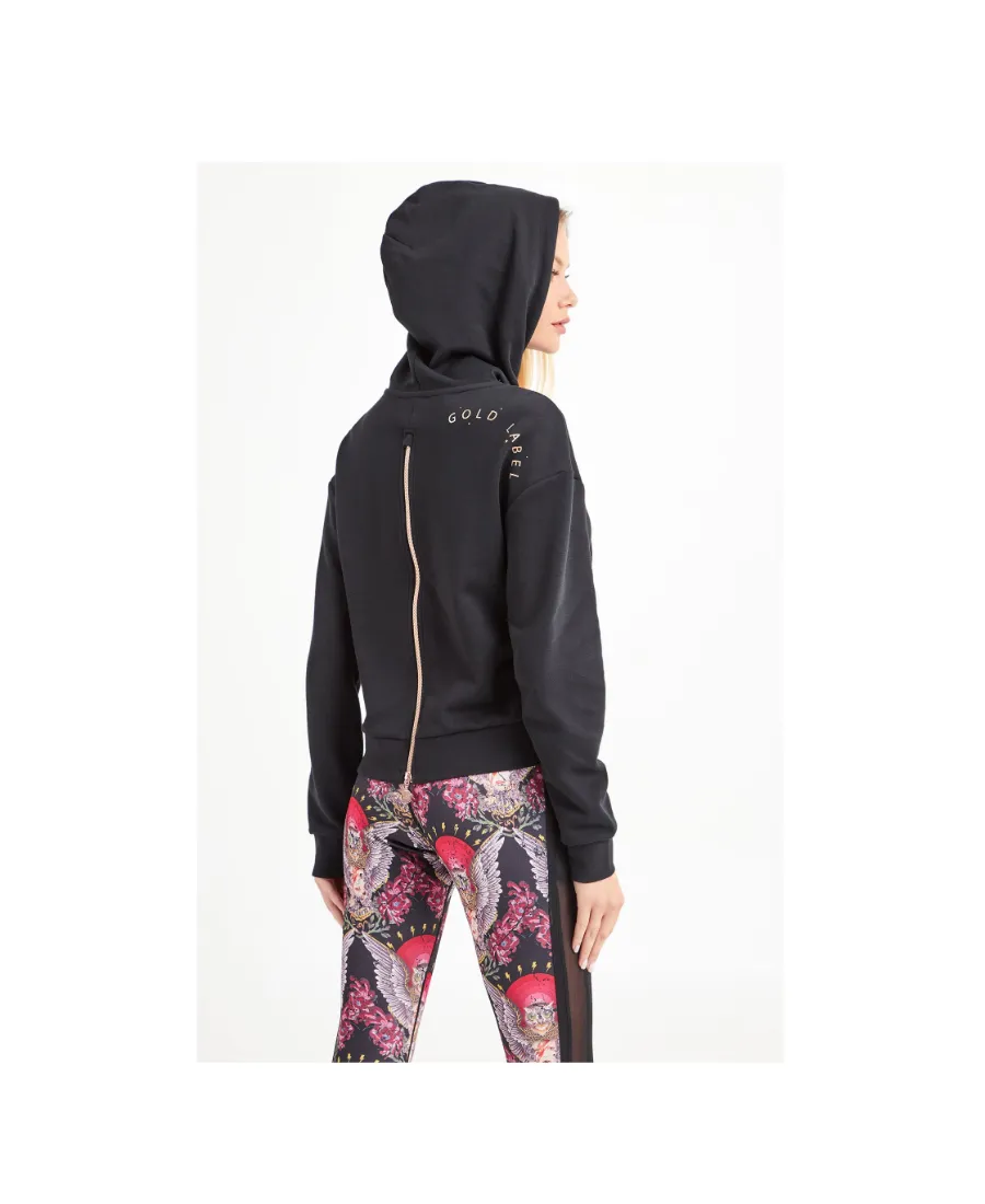 Logo Hooded Casual Jacket