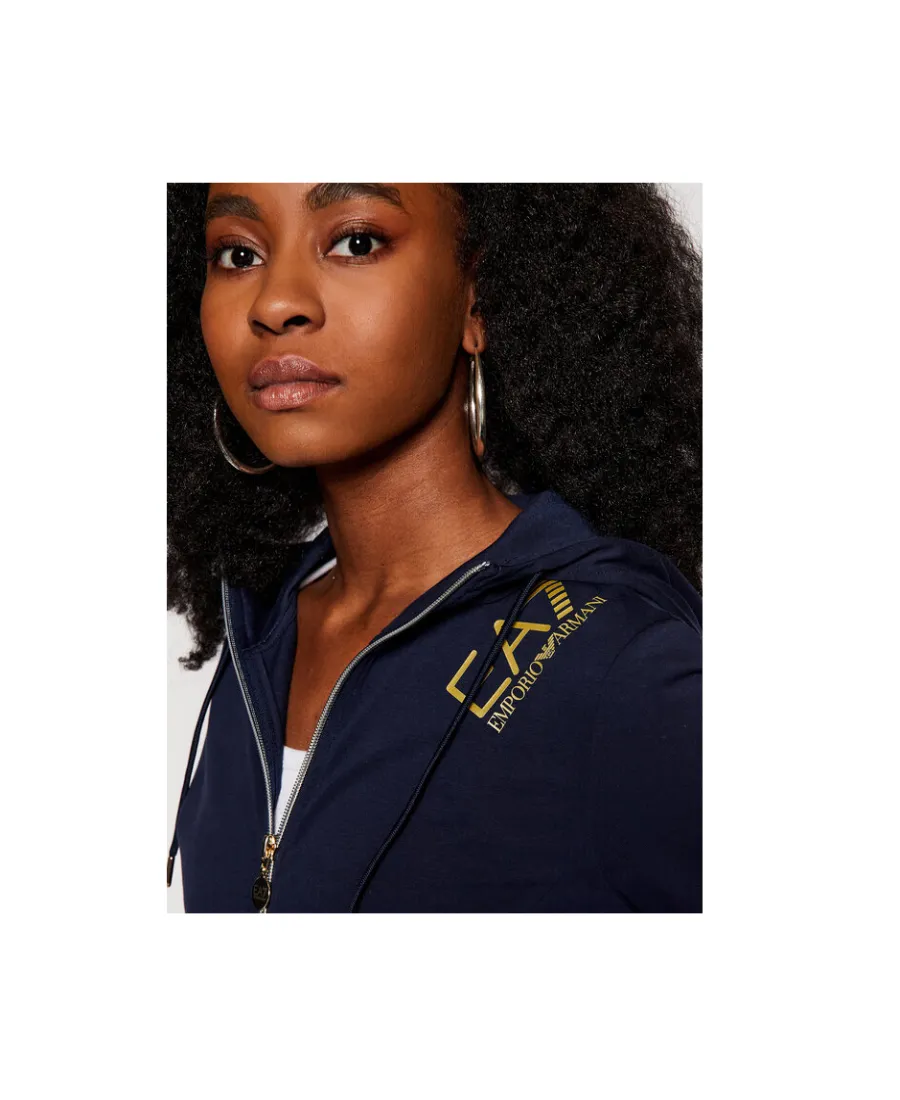 Logo Hooded Casual Jacket
