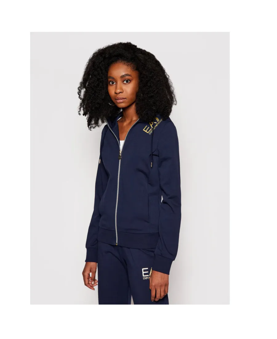 Logo Hooded Casual Jacket