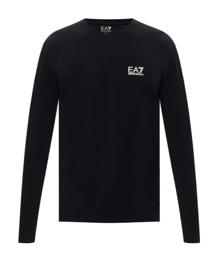 Logo Printed Long-Sleeved T-Shirt