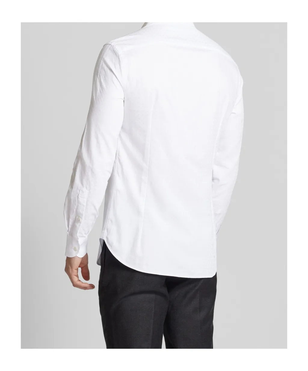 Long-Sleeved Cotton Shirt