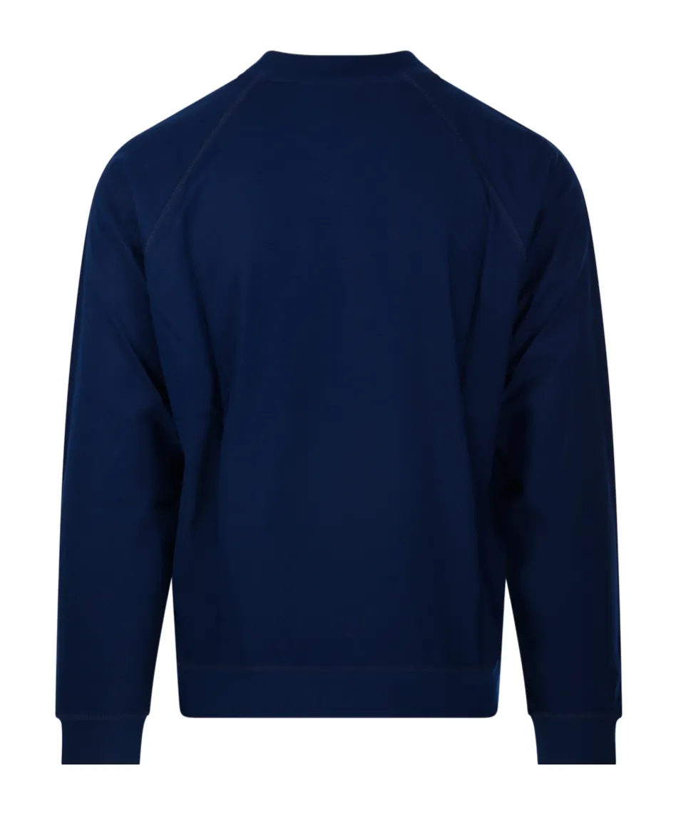 Logo Embossed Crewneck Sweatshirt