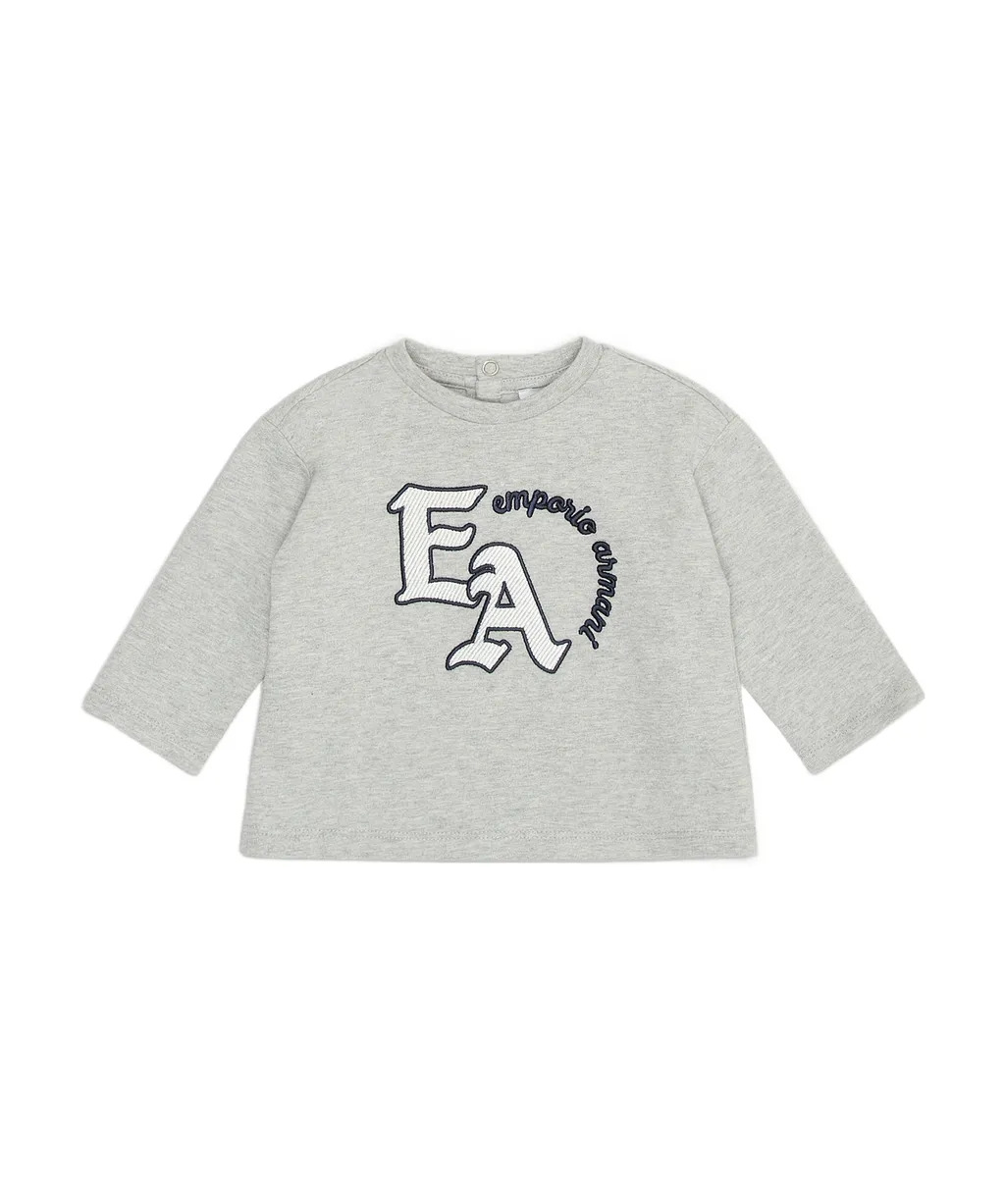 Logo Embroidered Crewneck T-Shirt