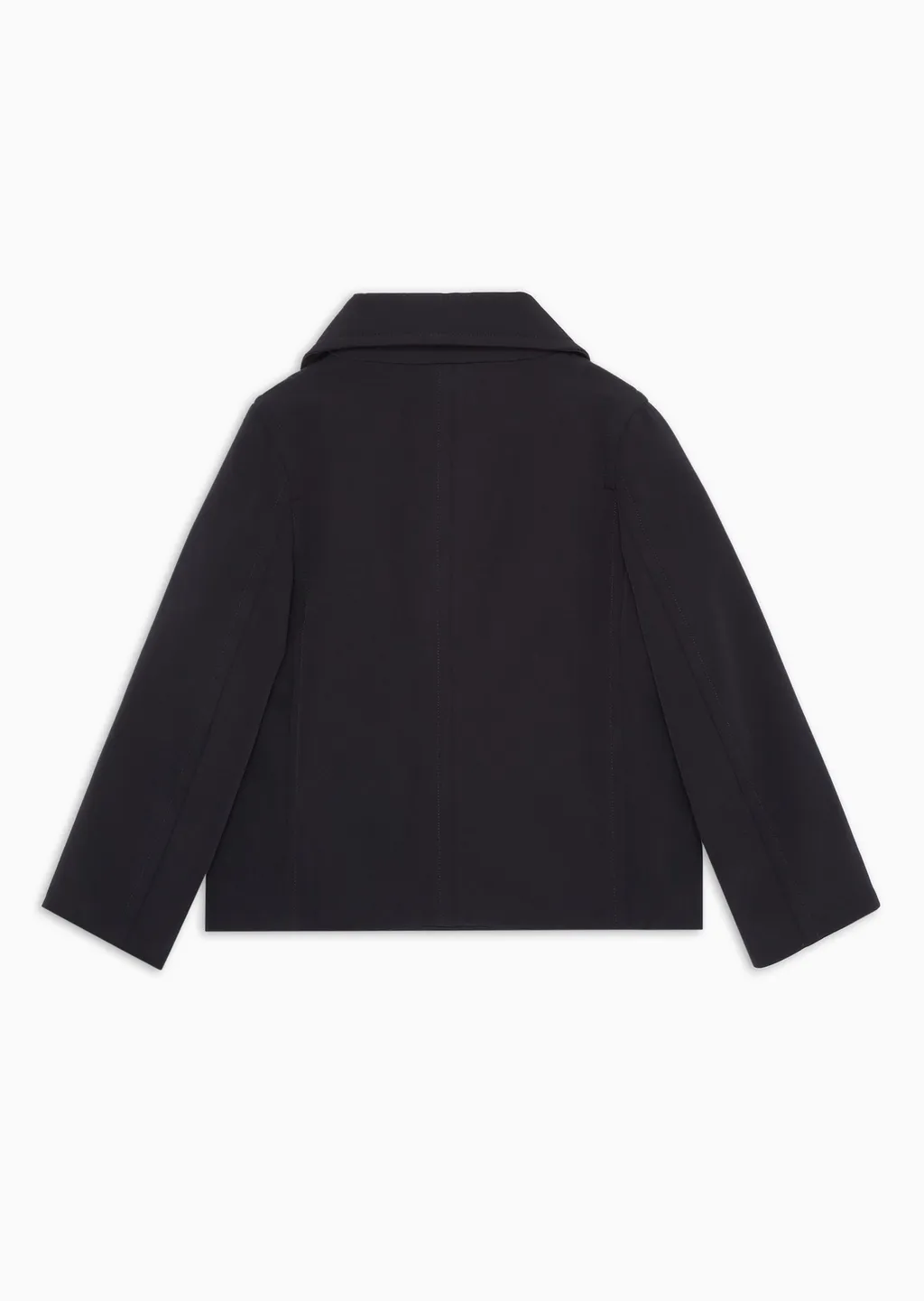Logo Plaque Cropped Blazer