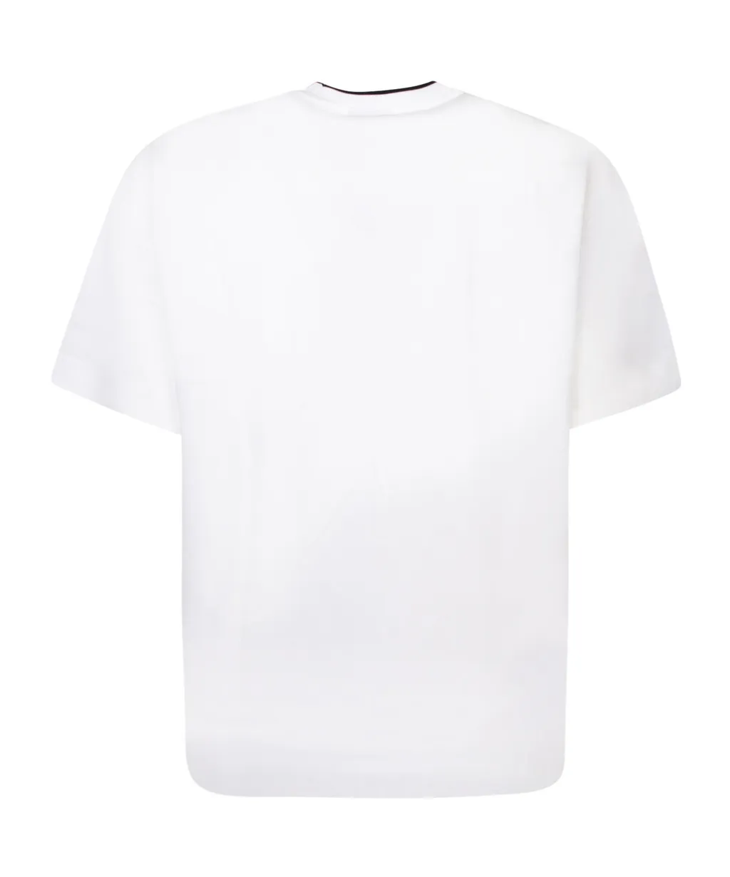 Logo Embroidered Crewneck T-Shirt