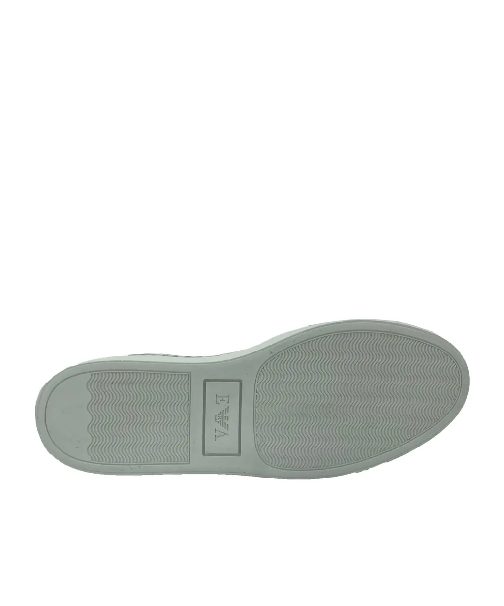 Splice And Lace High-Top Skate Shoes