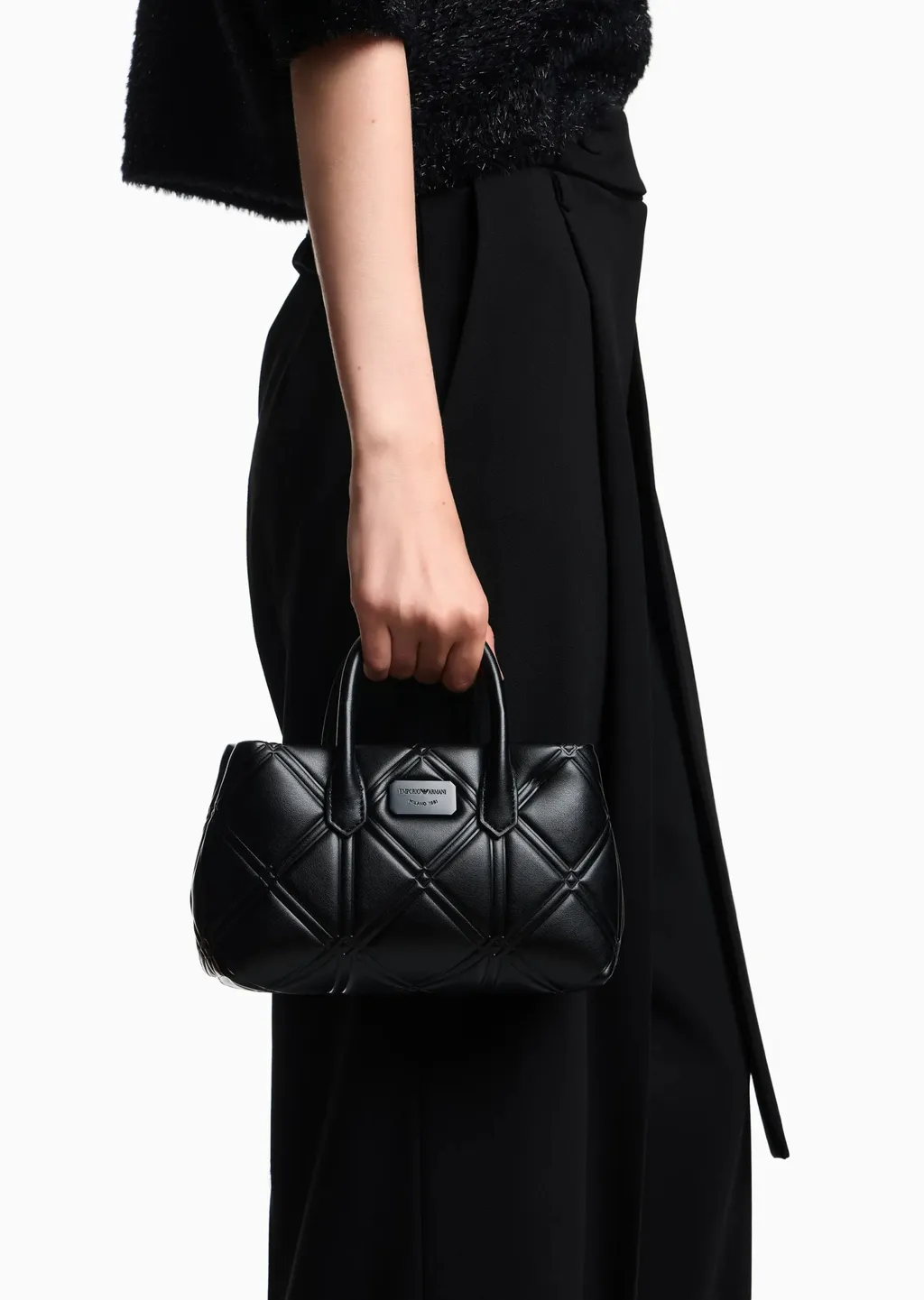 Small Embossed Shoulder Bag