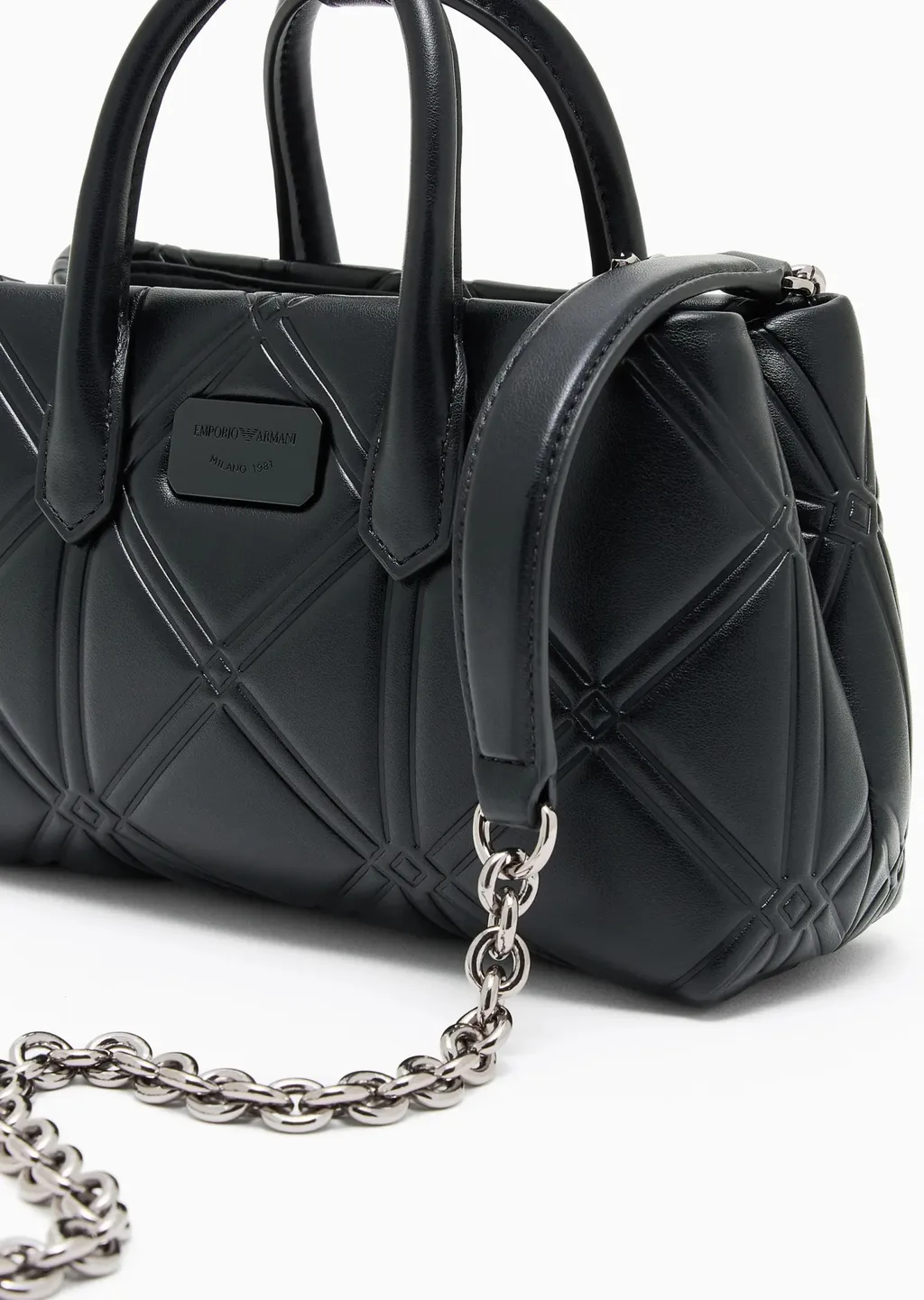Small Embossed Shoulder Bag