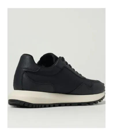 Logo-Appliqué Panelled Sneakers