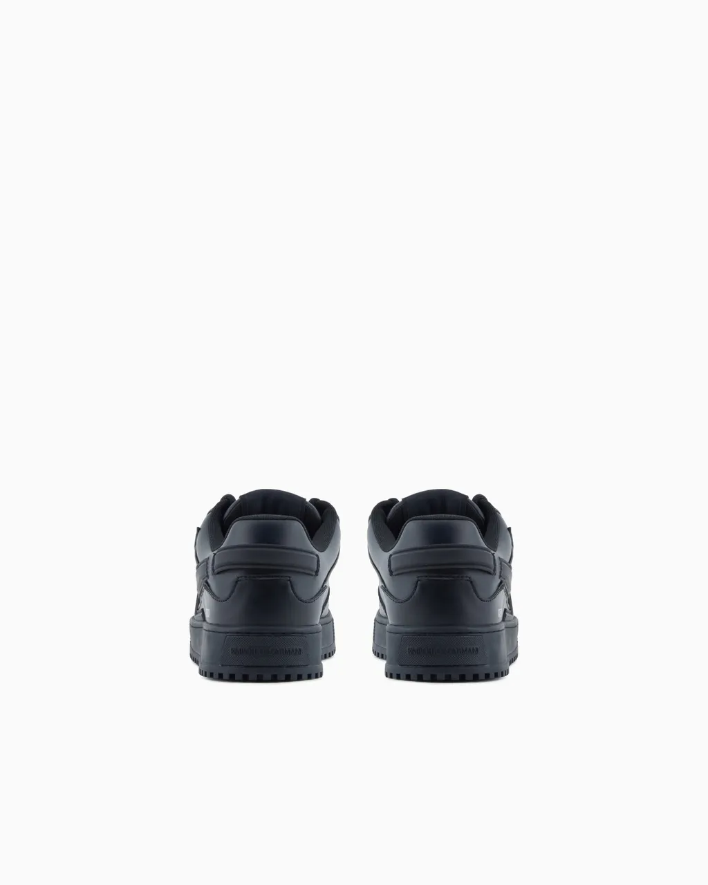 Maxi-Logo Leather Sneakers