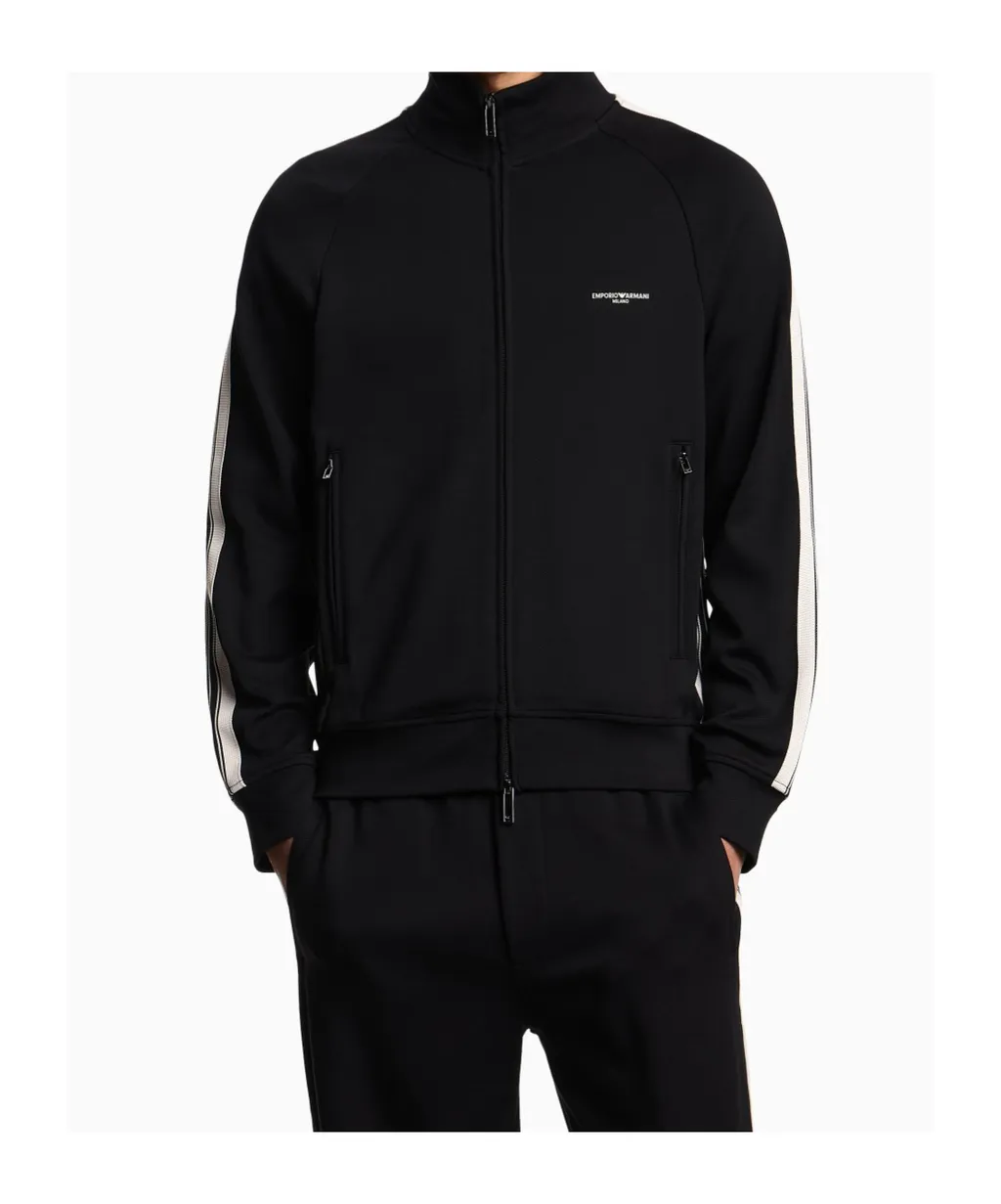 Logo Detailed Zipped Sweatshirt