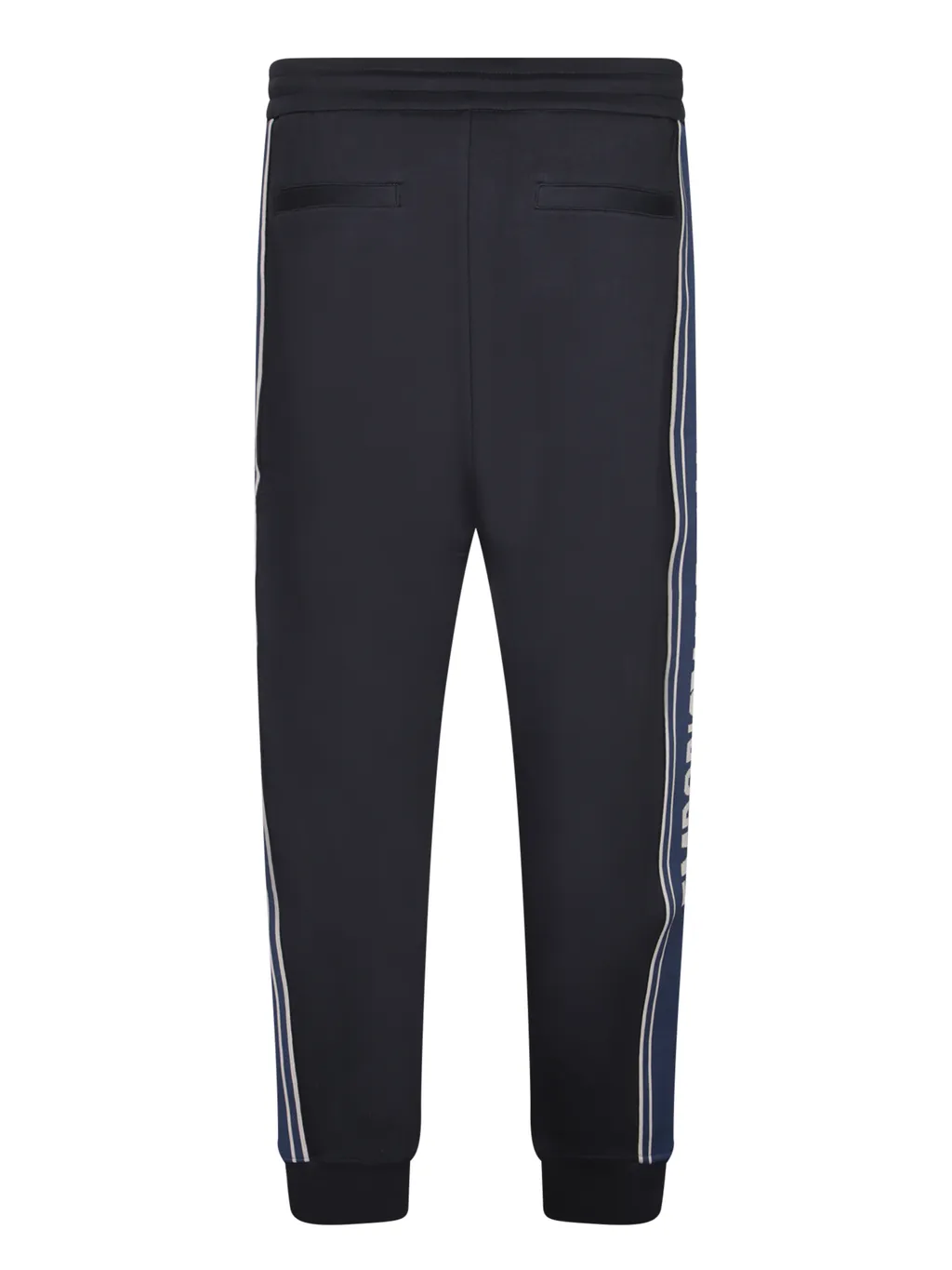 Logo Stripes Double Jersey Joggers