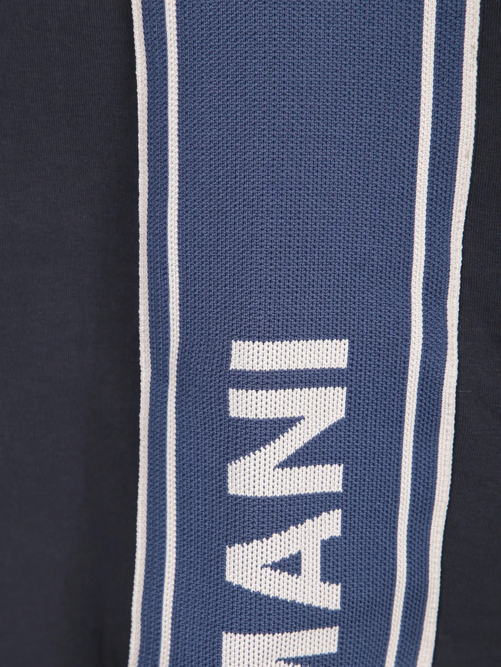 Logo Stripes Double Jersey Joggers