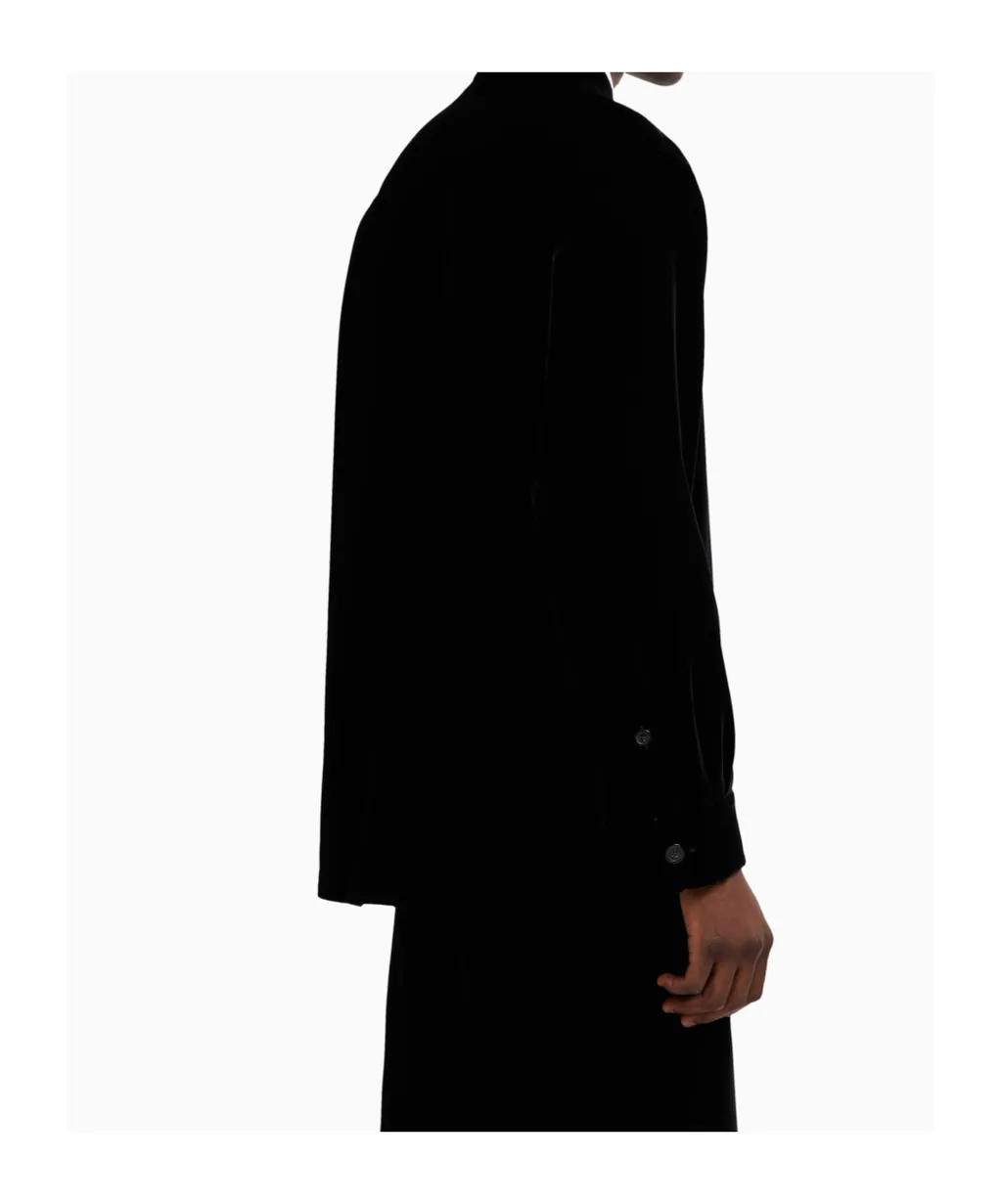 Button-Up Long-Sleeved Shirt