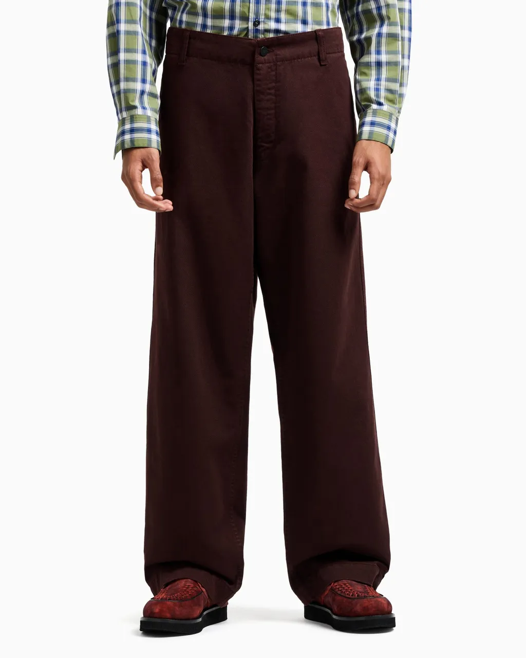 Straight-Leg Trousers