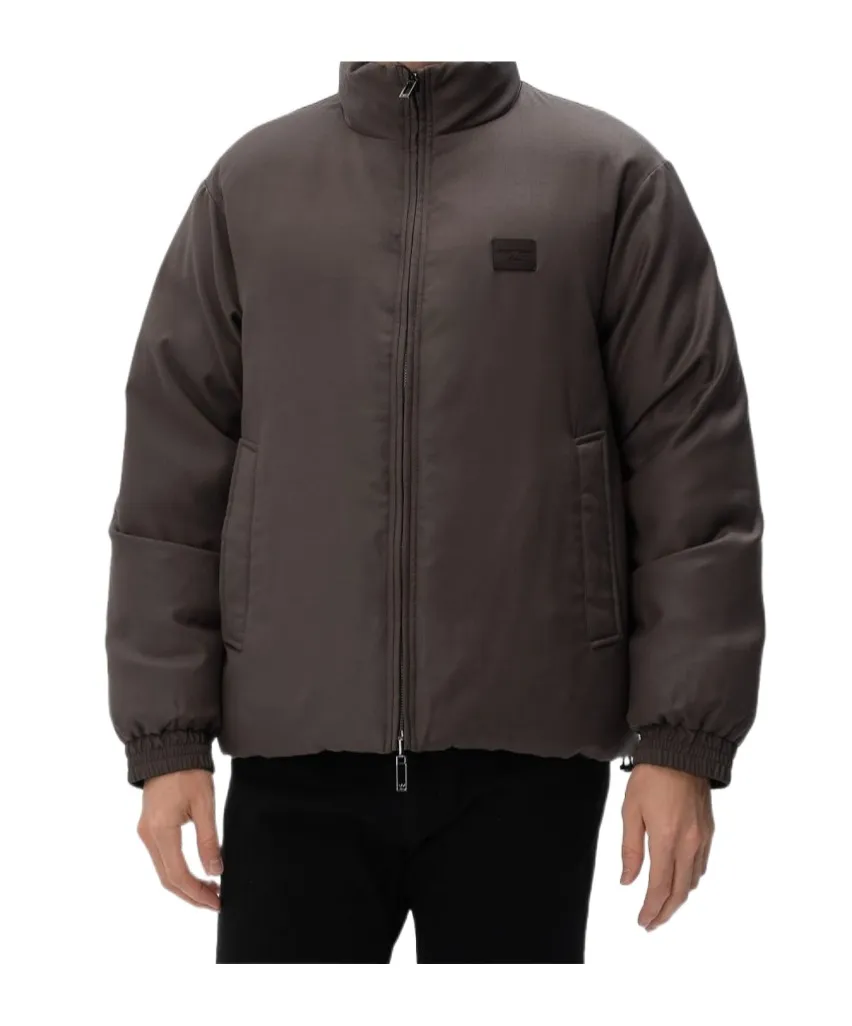 Logo-Patch Padded Jacket