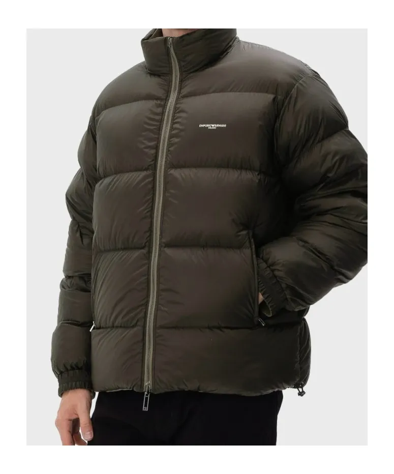 Logo-Patch Padded Jacket