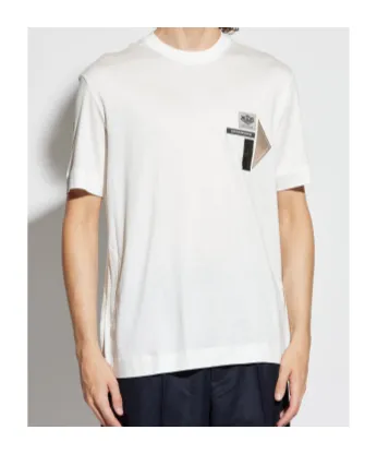 Logo-Patch Crewneck T-Shirt