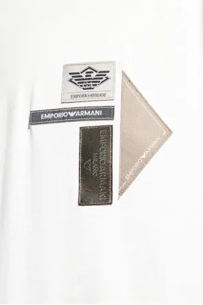 Logo-Patch Crewneck T-Shirt