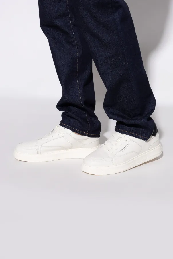 Logo Printed Low-Top Sneakers