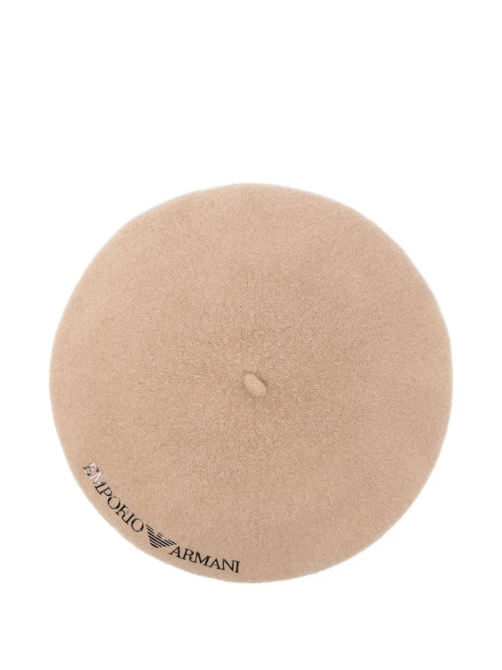 Logo Embellished Beret