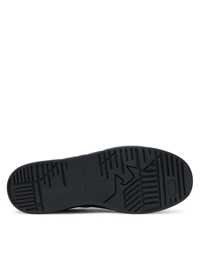 Panelled Lace-Up Sneakers