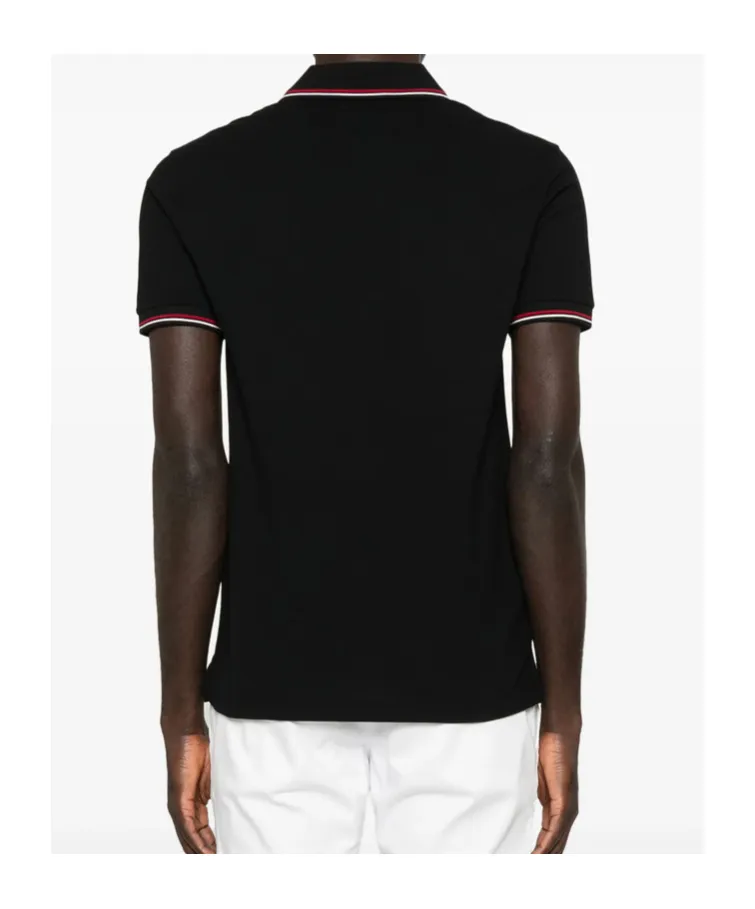 Tipped-Collar Polo Shirt