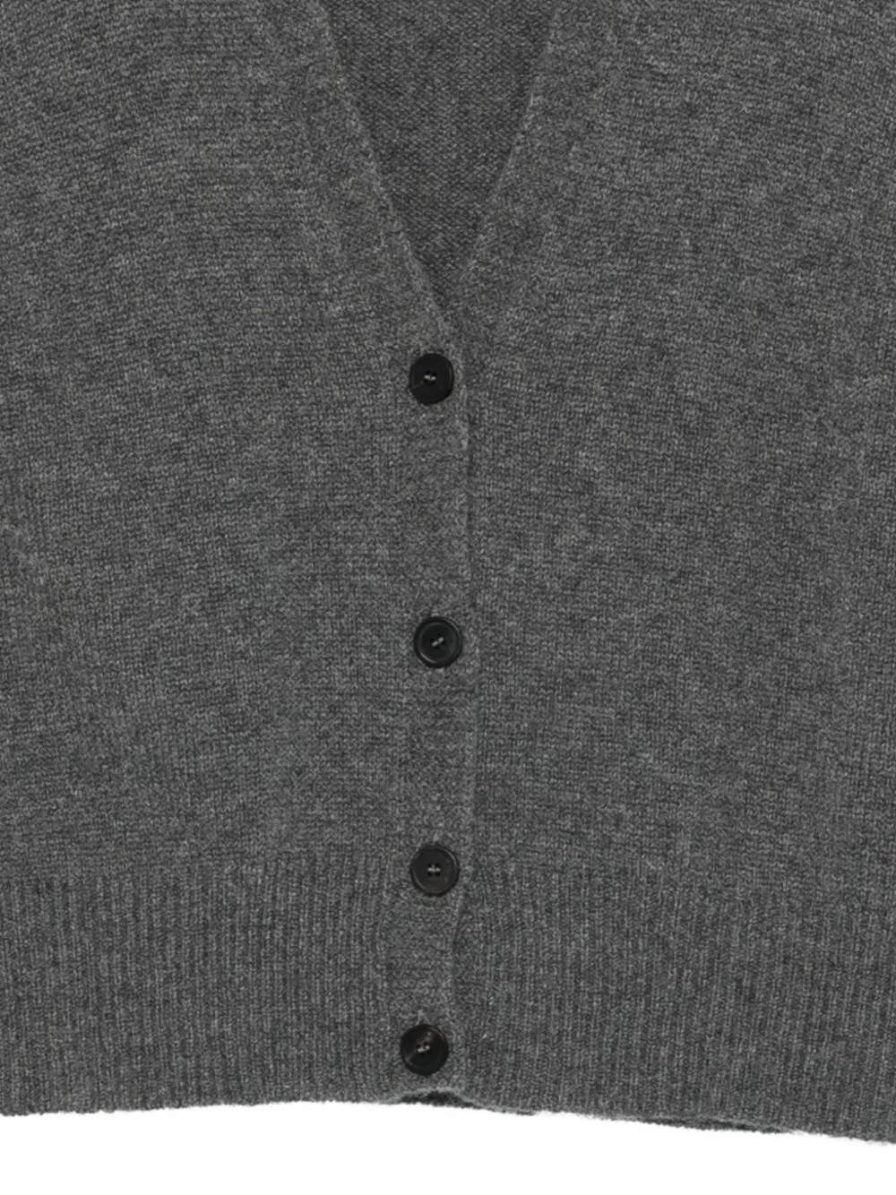 Button-Front Cashmere Vest