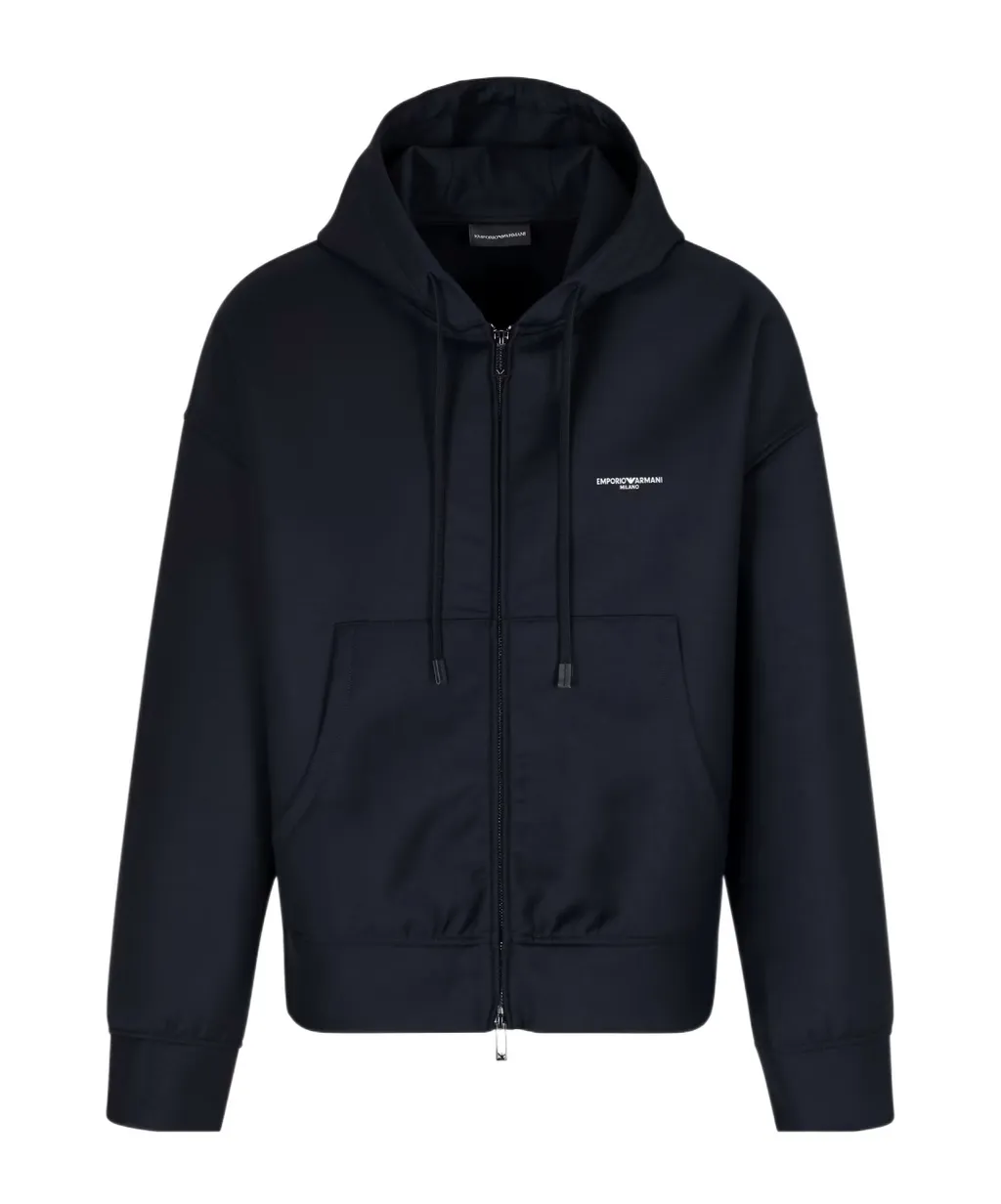 Logo Detailed Drawstring Hoodie