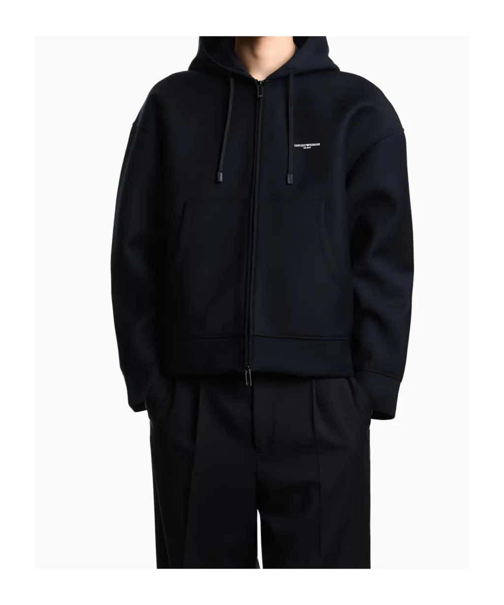 Logo Detailed Drawstring Hoodie