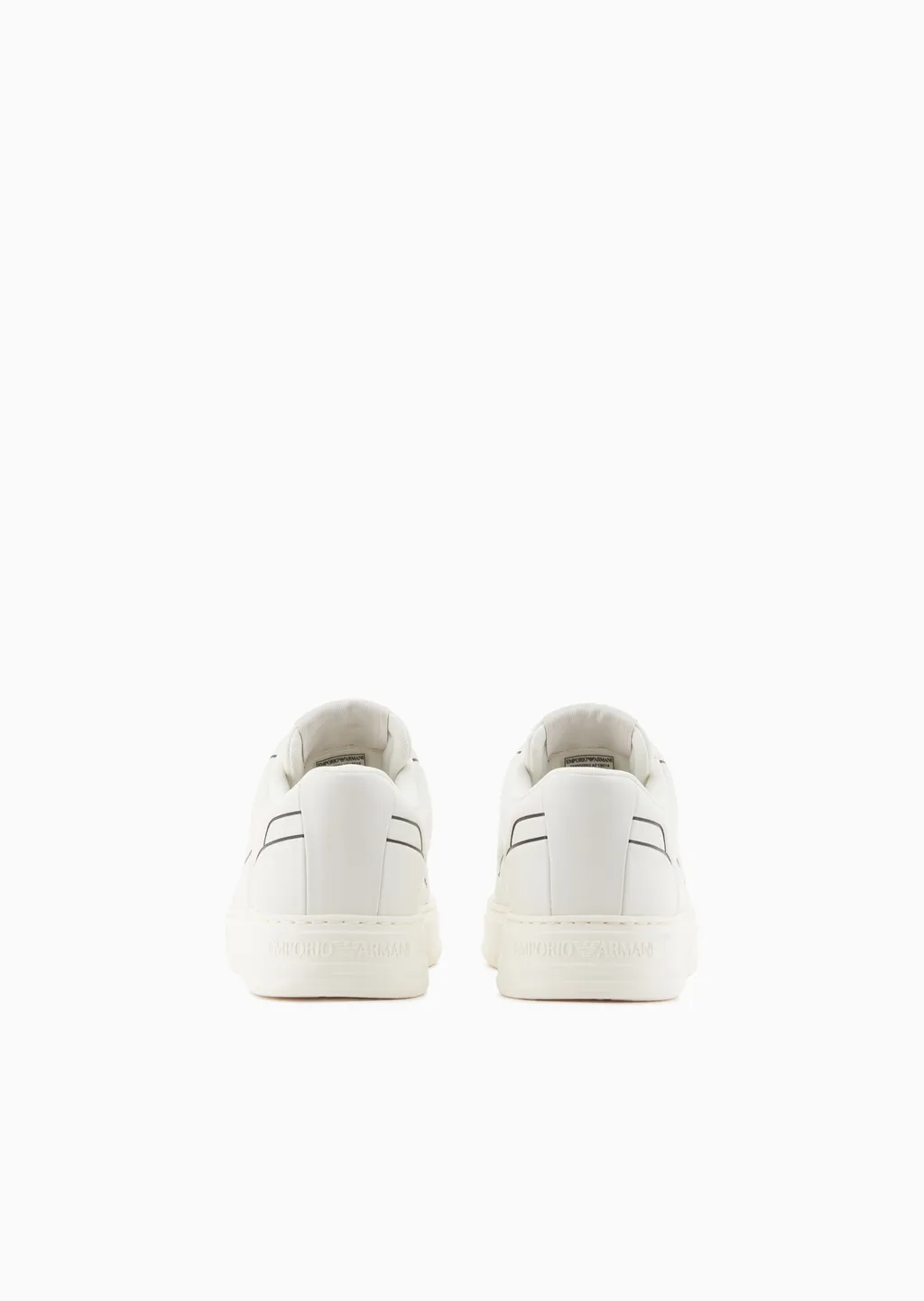 Logo-Detail Leather Sneakers